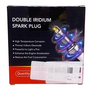 Double Iridium Spark Plug High Temperature Corrosion Thinner‎ Electrode